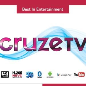CRUZE TV 8K ( INDIAN TV / SET-TOP BOX with 2 Years Subscription and 1 Year hardware warranty)