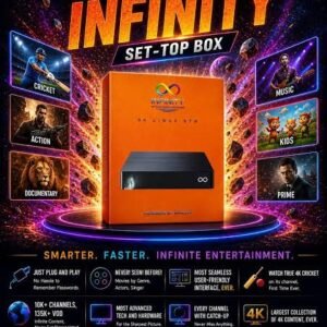 INFINITY 8K box with 2 years subscription